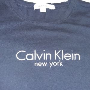Calvin klein large black tshirt great condition